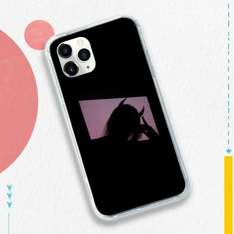 

Sexy Devil Woman pattern Phone Case for iPhone 11 12 pro XS MAX 8 7 6 6S Plus X 5S SE 2020 XR
