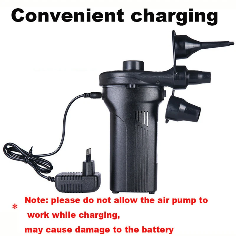 Портативный электрический воздушный насос мини-насос для лодки матраса бассейна