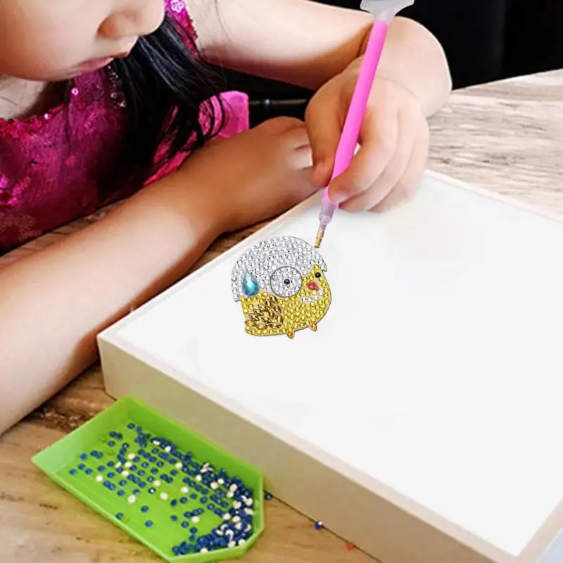 4 шт. DIY полная дрель специальная форма алмазная живопись магнит на холодильник наклейка Алмазная вышивка куриное сердце кухонное украшение для дома