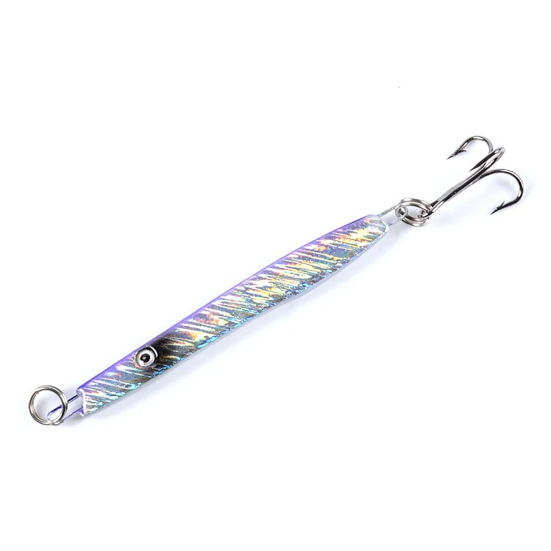 

Long Jig Fishing Lure Bait Bass Fishing Tackle Metal Jig Weights 5.7cm 10g Lead Fish Saltwater Lures Artificial Trolling Lure