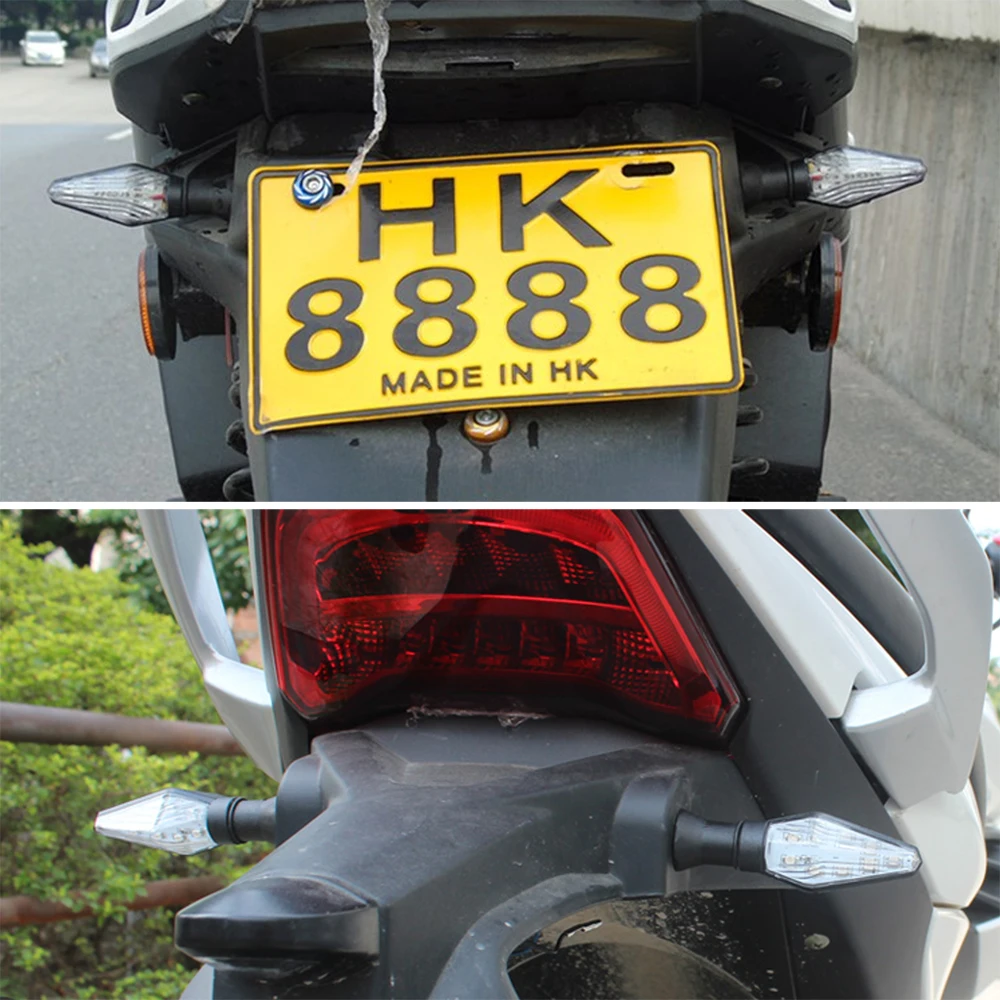 2 шт. мотоциклетные светодиодный поворотник светильник индикатор мигалки