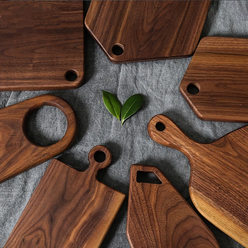 Черный орех разделочные доски из цельной древесины доска для нарезки фруктов