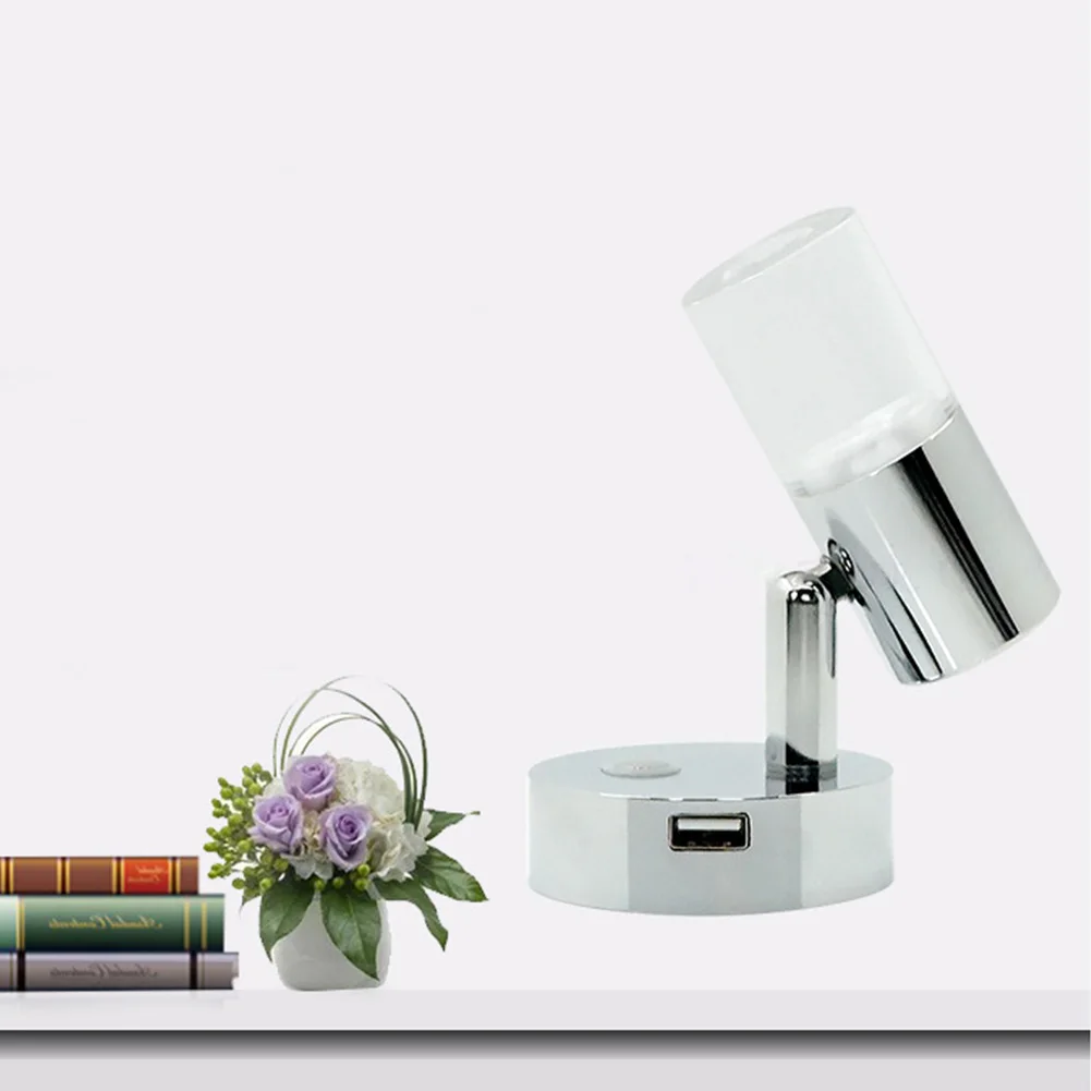 RV светильник для чтения дома на колесах с регулируемой яркостью настенный лодки