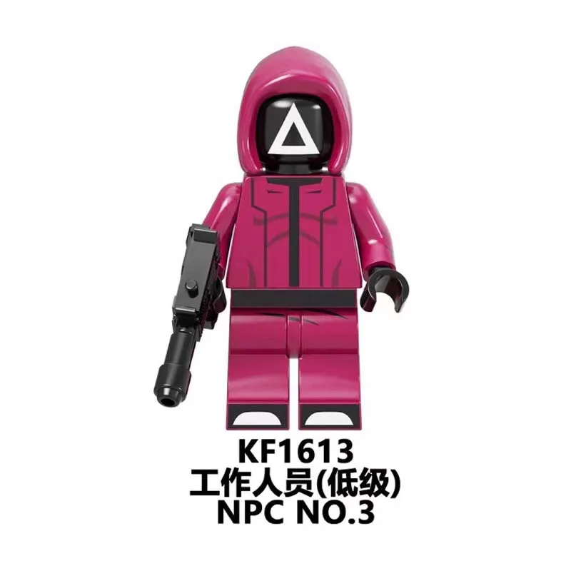 

KF6149 Hot Movie Squided Game Buliding Blocks Bricks Mini Action Figures Heads Series Educational Kid Assembly Toy Birthday Gift