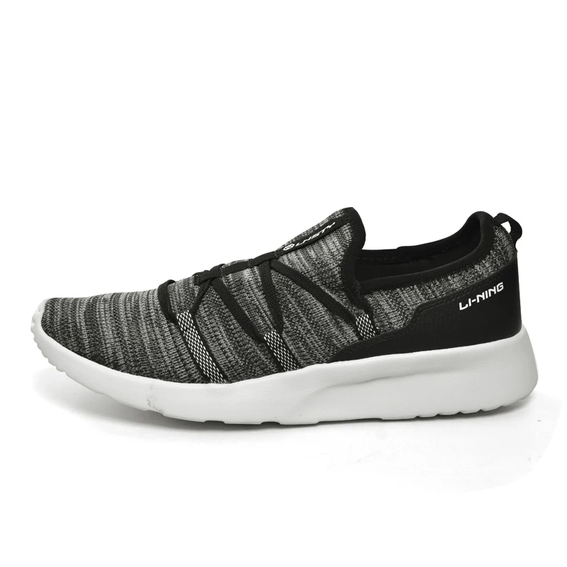 Li-Ning/Модная стильная мужская обувь; мягкие дышащие кроссовки для отдыха; спортивная обувь с подкладкой; AGLM003 YXB046 - Цвет: AGLM003-1H