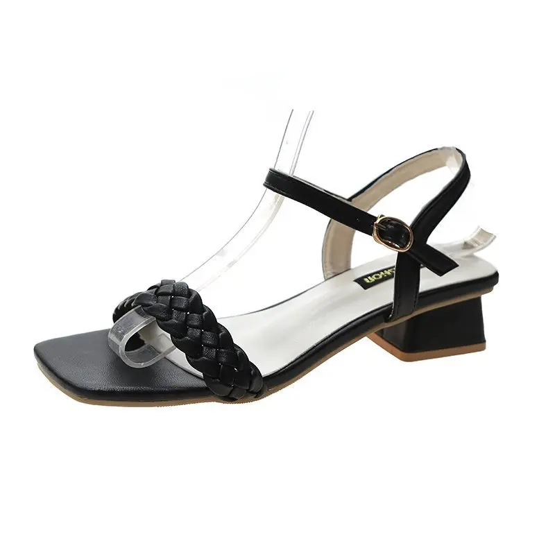 

Bonjean Luxury PU Leather Shoes Female Slipper Brand Summer Flat Women Sandal Casual Slides Outdoor Flip Flops
