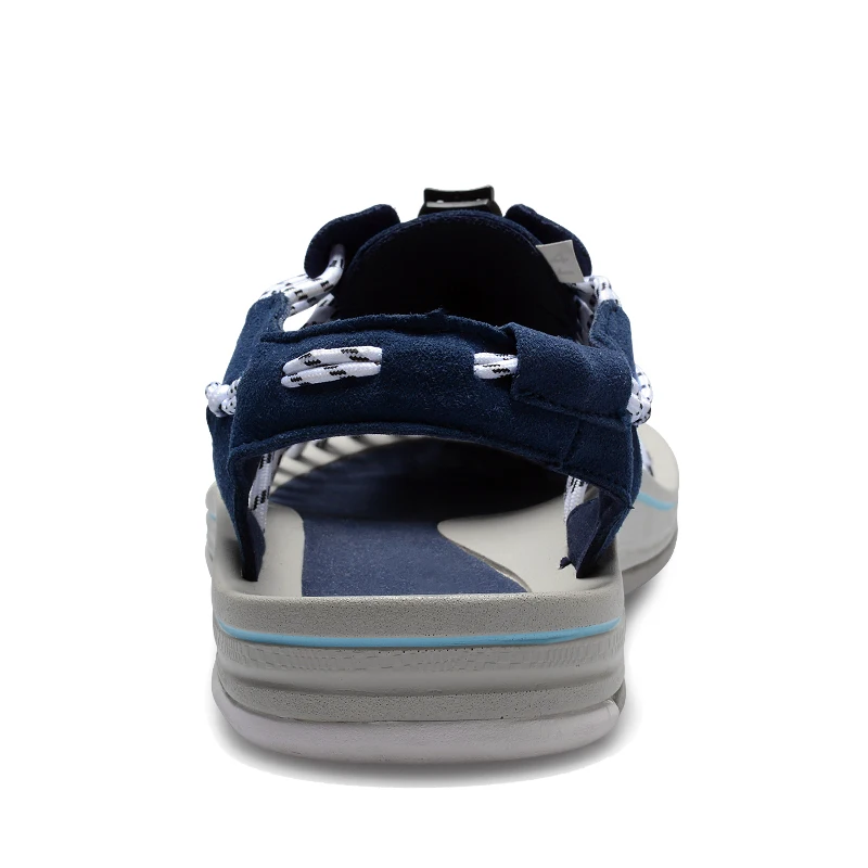 Сандалии мужские плетеные Пляжная удобная обувь для воды прогулок черные