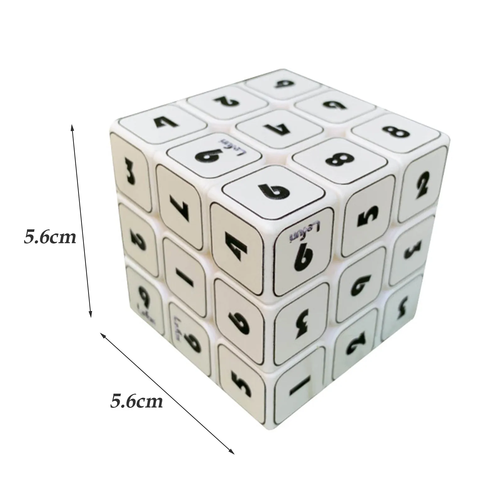 

Three-order Digital Cube Exquisite Educational Toy For Children Magic Cube Colorful Stickerless Speed 3x3 Cube Puzzle Cubes Toys