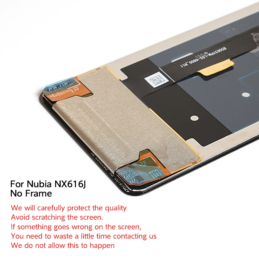 6 26 &quotОригинальный ЖК дисплей для ZTE Nubia X NubiaX NX616J фотоэлементов замена