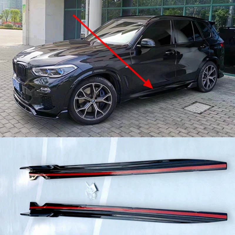 Боковая группа для BMW X5 G05 2019 комплект корпуса из АБС передний спойлер боковая