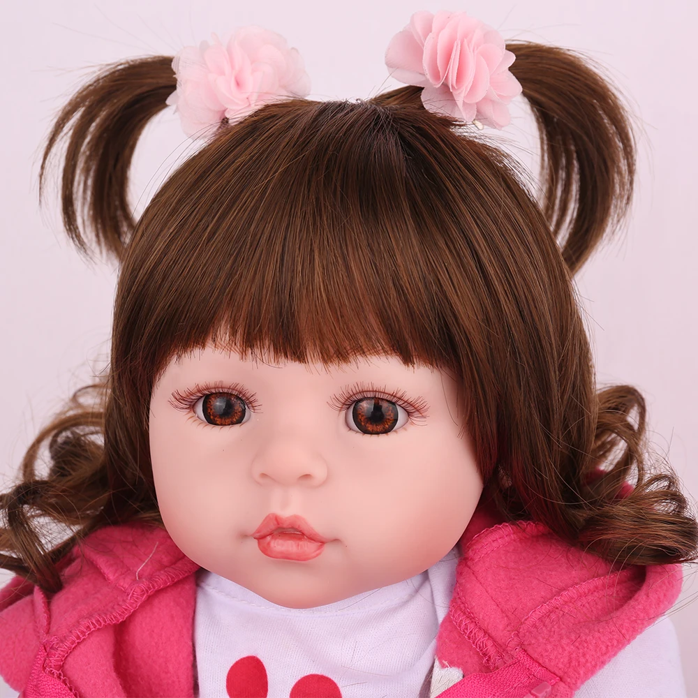 Boneca Куклы реборн игрушки NPKDOLL силиконовые reborn baby born кукла очаровательные реалистичные boneca reborn girl игрушки для детей