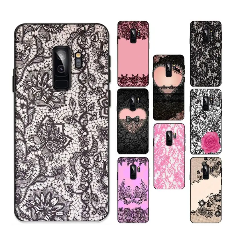 

Love Lace Flower Phone Case For Samsung Galaxy S20lite S21 S21ULTRA s20 s20plus for samsungS21plus 20UlTRA capa