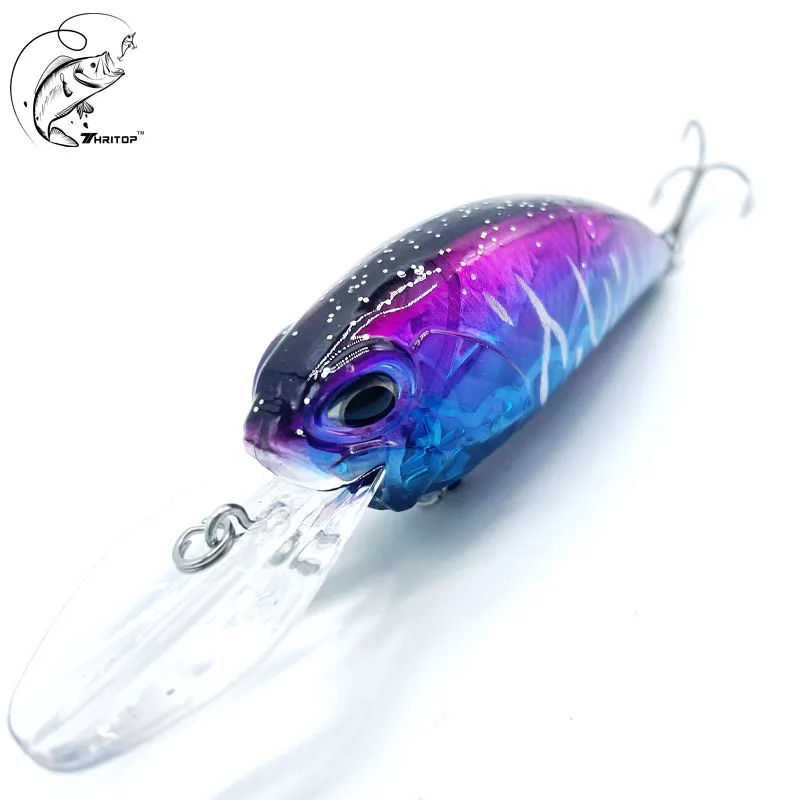 

16G 85MM Thritop Hot Floating Crankbait Hard Bait 4 Colors High Quality Fishing Lure TP166 Bass Pike Wobbler Tackles