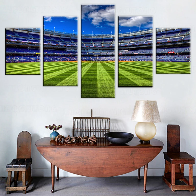 Модульная картина холст настенные картины украшение для дома 5 шт. спортивные