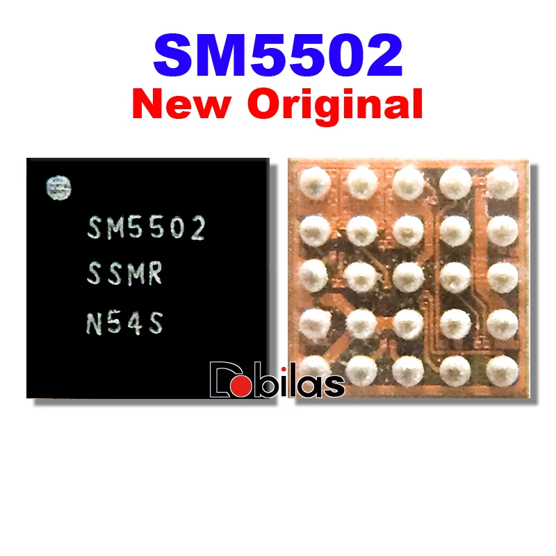

2Pcs/Lot SM5502 New Original For SAMSUNG I9158P I9300i G530H G530F USB Charging IC 25 Pins BGA Chip Chipset Free Shipping