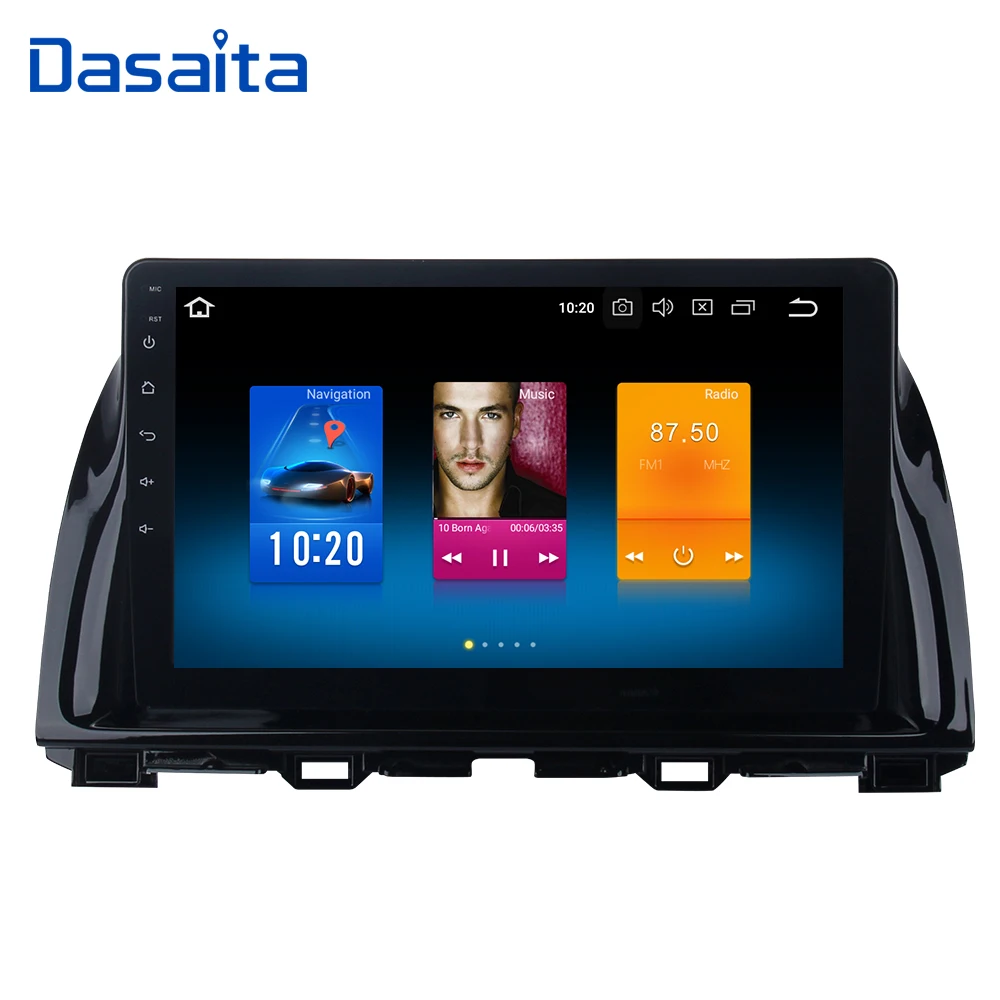 Dasaita 10," Android 9,0 Автомобильный gps радио плеер для Mazda CX5 CX-5 2013 с восьмиядерным 4 ГБ 32 ГБ авто стерео Мультимедиа