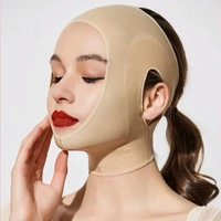 face v shaper facial slimming bandage relaxation lift up belt shape lift reduce double chin face thining band massage slimmer 3d