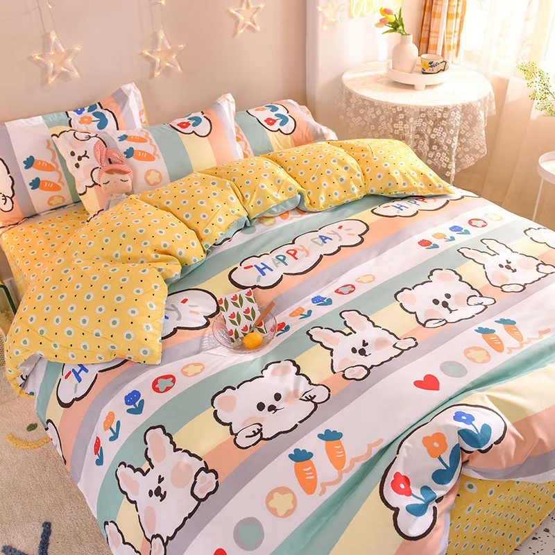 

Bed linen and duvet cover, pillowcase, queen-size bedding