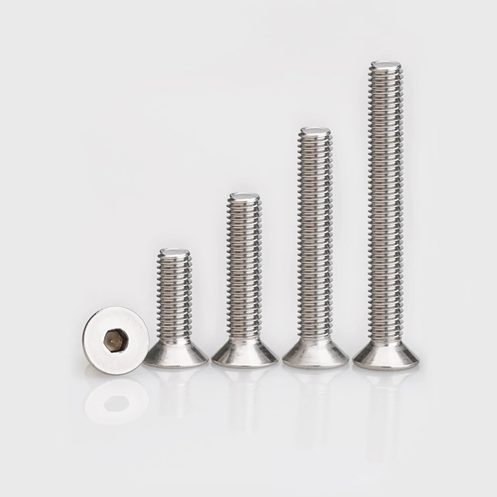 

Шестигранные Болты M2 M2 M2.5 304 из нержавеющей стали, длина утопленных винтов 3 мм/4 мм/5 мм/6 мм/7 мм/8 мм/9 мм/10 мм/11 мм/50 шт. 12-40 м