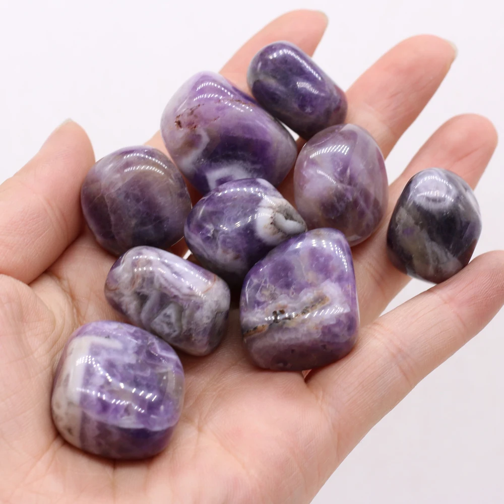 

Natural Semi-precious Stones Pendant Amethyst Irregular DIY for Jewelry Making Necklaces Accessories Gift