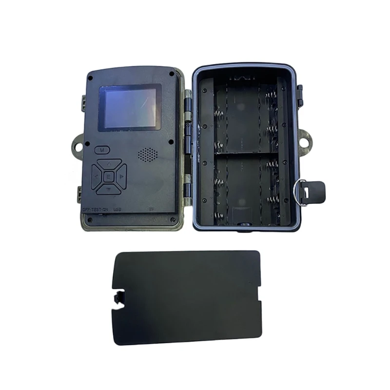 

Portable Wild Trail Camera 2.0 Colorful Screen 12MP 1080P w/ 8GB SD Card 0.8s Trigger Speed for Outdoor Hunting