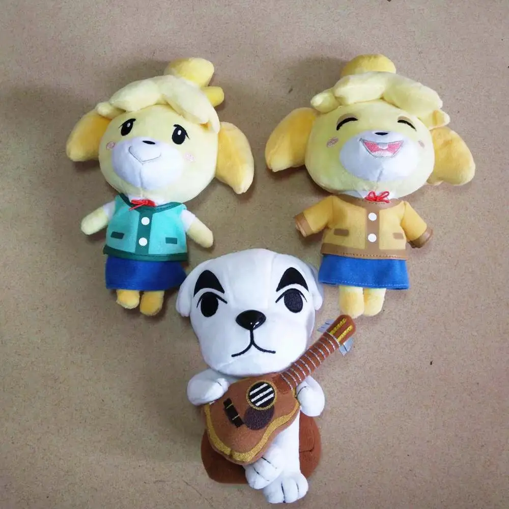 Animal Crossing New Leaf Smiling Isabelle K.K. Slider Plush Toy Stuffed Doll Limited Gifts | Movies &amp TV