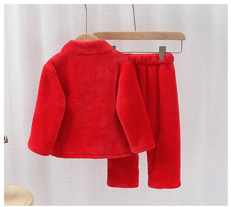 2020 взрывоопасные модели пижамы для мальчиков и девочек на осень зиму утепленный