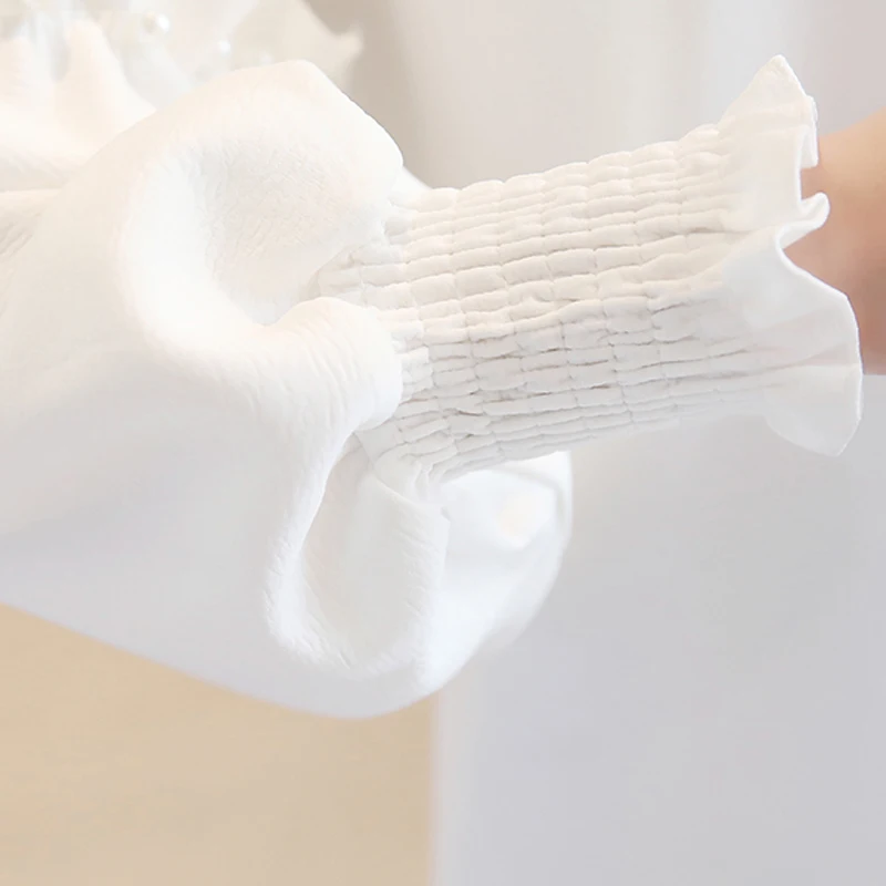 

Add hair thickening render unlined upper garment of female, 2019 new autumn autumn fashion joker blouse with long sleeves