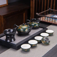 high quality chinese porcelain tea set tea cups for living room tableware tea ceremony teapot