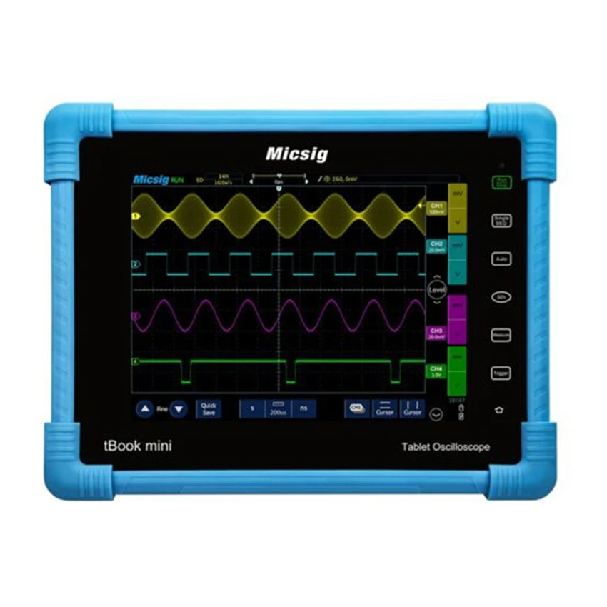 

Micsig TO1152 Digital Tablet Oscilloscope 150MHz 2CH 1G Sa/S Real-Time Sampling Rate Automotive Oscilloscopes Kit Multimetro