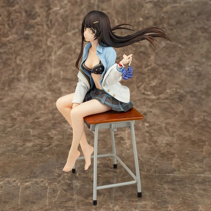 

1/7 Scale 25cm Anime Sexy Girl Daiki kougyou My Girl Friend Ran Senpai PVC Action Figure Toy Adult Colletible Model Doll Gifts
