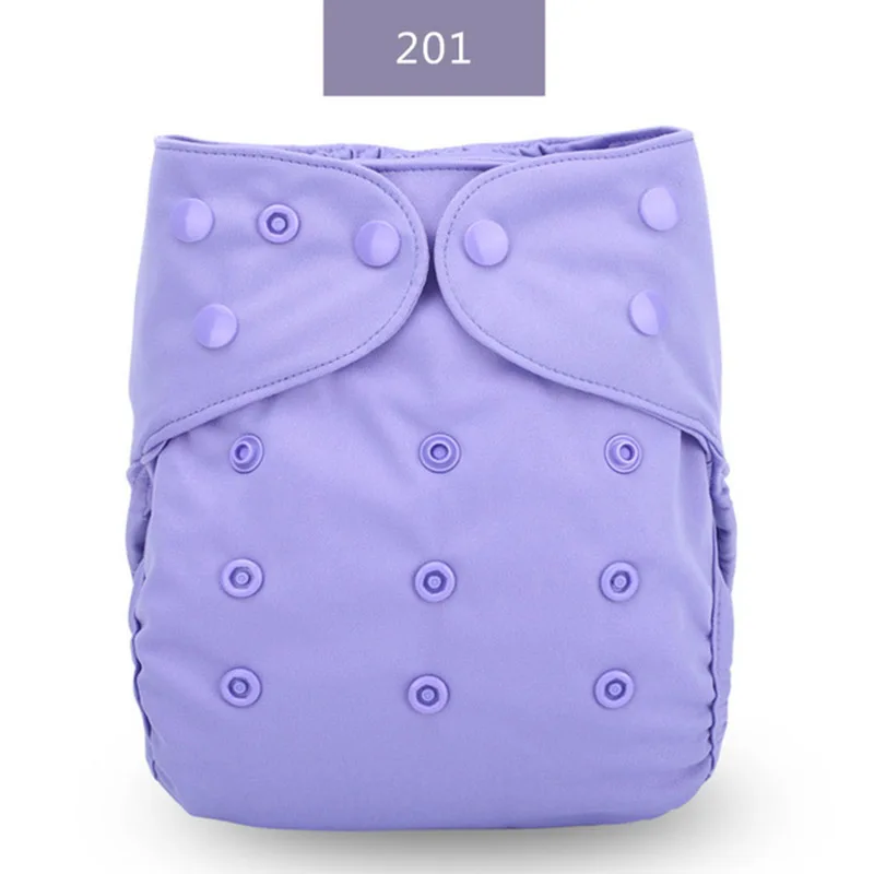 Cloth Diapers Baby Solid color Leak-proof Adjustable Reusable Aappies Washable | Мать и ребенок