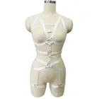 Женский сексуальный полая портупея, подвязки, пояс, бондаж, чулки, пояс с мечом, Готическая Талия, подтяжки в стиле Харадзюку, эротическая игрушка без чашек, Новинка