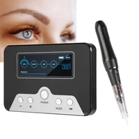electric high frequency vibration tattoo machine pen semi permanent make up eyebrow eyeliner lip machine us plug 100 240v supply