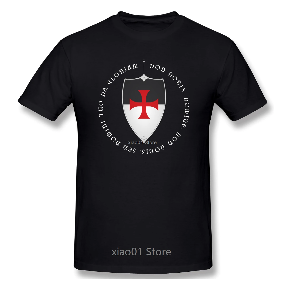 

Crusader Knights Templar T Shirt Big Size Cotton Crewneck Custom Short Sleeve Tshirt Men
