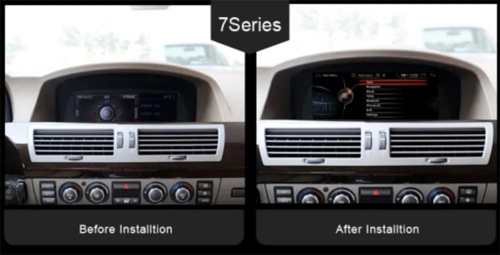 Автомобильный Dvd-плеер 8 &quotAndroid 9 0 gps navi Радио для BMW 7 серии E65 E66 E67 E68 2001-2008 4G RAM 32G ROM