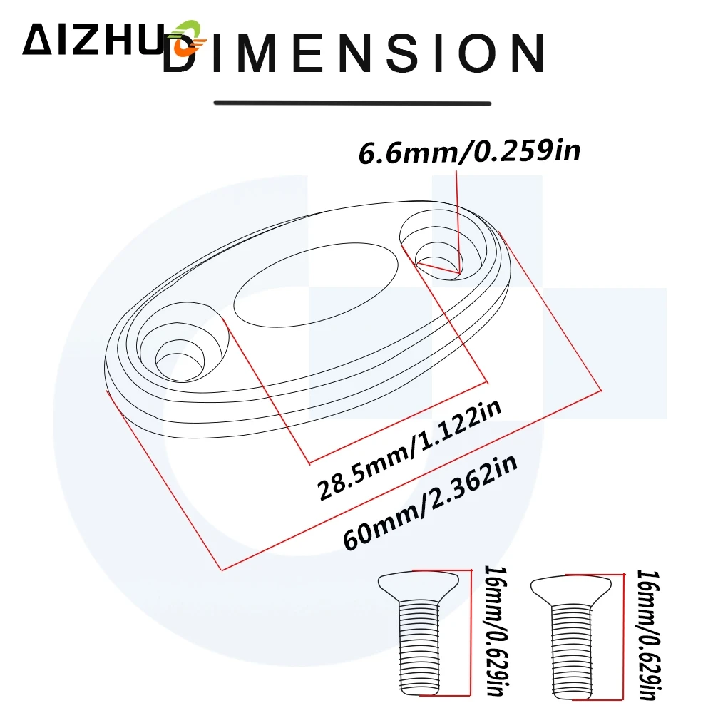FOR HONDA CBR650F CBR650 F CBR 650F 2014-2019 2015 Motorcycle Windshield Rear View Side Mirrors Bracket Hole Cap Clamp Cover | Автомобили