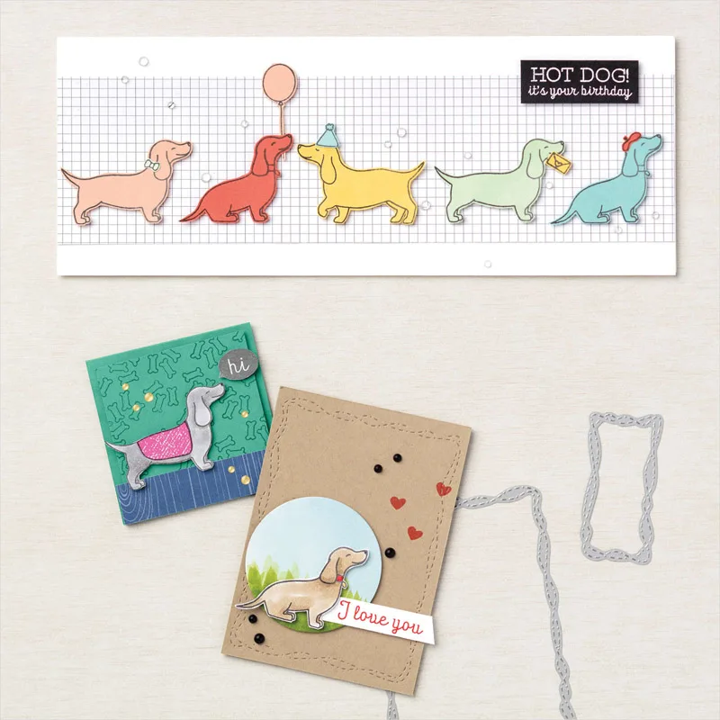 

Cutting Dies Stitched With Whimsy Dies Square Rectangle For DIY Scrapbook Photo Album Craft Card 2021 New