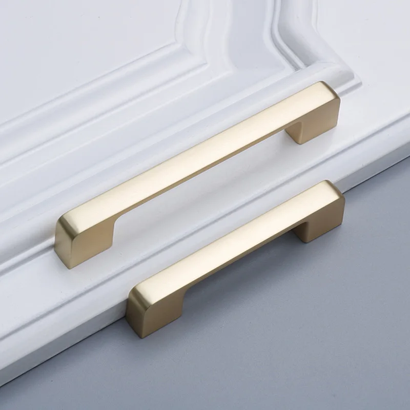 Современные дверные ручки для шкафа высокое качество цинковый сплав кухонный