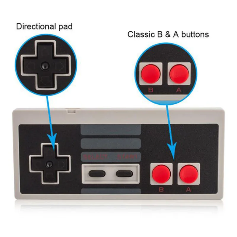 Беспроводной игровой контроллер для игр Classic Edition мини NES и ПК с беспроводным