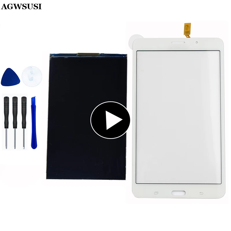 Для samsung T231 ЖК-дисплей сенсорный экран дигитайзер Замена для samsung Galaxy Tab 4 7,0 SM-T231 T235