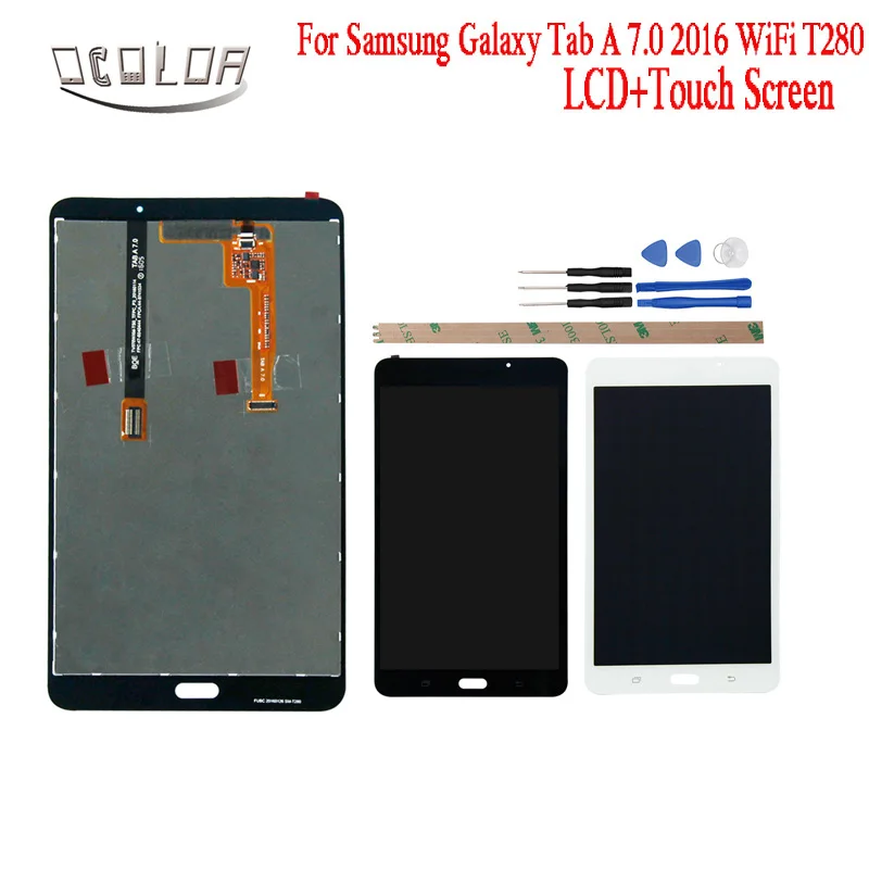 Ocolor для samsung Galaxy Tab A 7 0 2016 WiFi T280 ЖК дисплей и сенсорный экран регулировка яркости