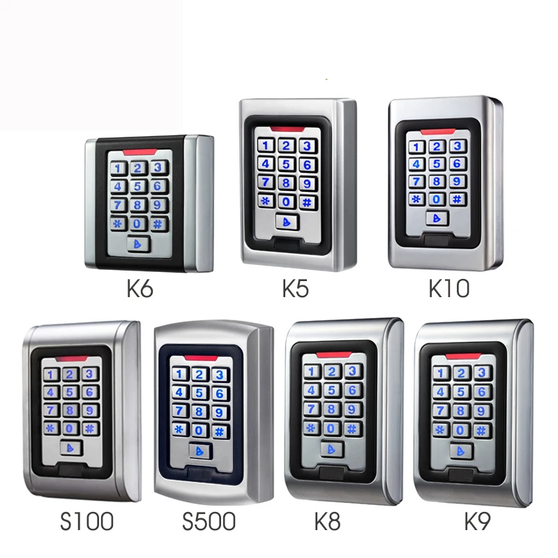

Уличная клавиатура с контроллером доступа, IP68, RFID, 125 кГц