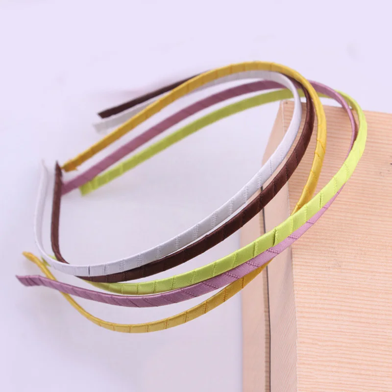 1 шт. модный атласный обруч для волос карамельных цветов тонкий ручной работы