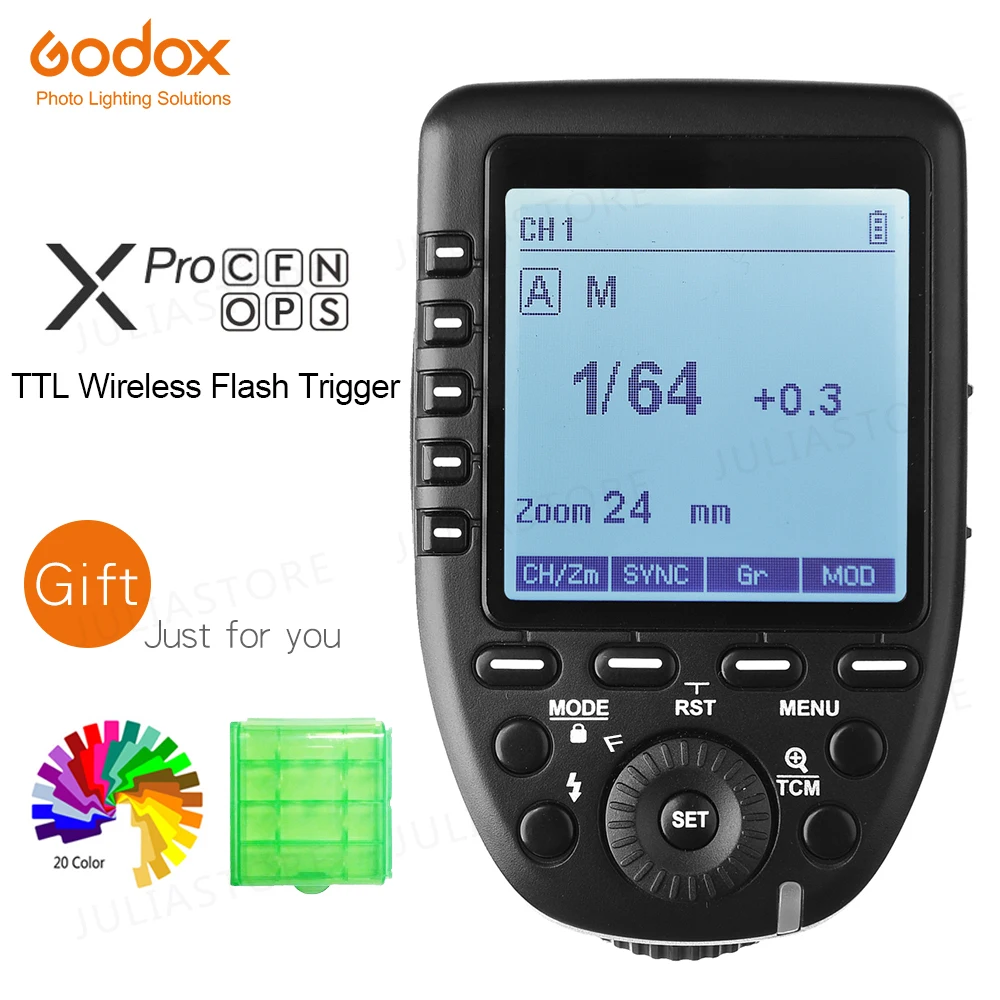 Godox Xpro серия Flash Trigger передатчик C/N/S/F/O для всех типов камер Canon Nikon Sony Olympus Panasonic