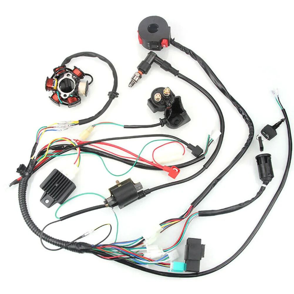 

Quad Wire Harness Suitable For 50cc 70cc 90cc 110cc 125cc Chinese Electric Start