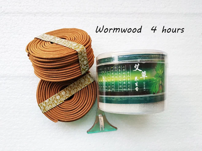 Wormwood 48 шт./кор. натуральный катушки Ладан ароматерапия аромат в помещении индийские буддийские сандаловое дерево Ладан без Кадило - Аромат: Wormwood