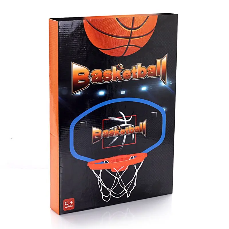 

100pcs 45*30*30 Plastic Toy Door Hanging Rebounds Adjustable Basketball Netball Hoop Basketball Box Mini Basketball Board