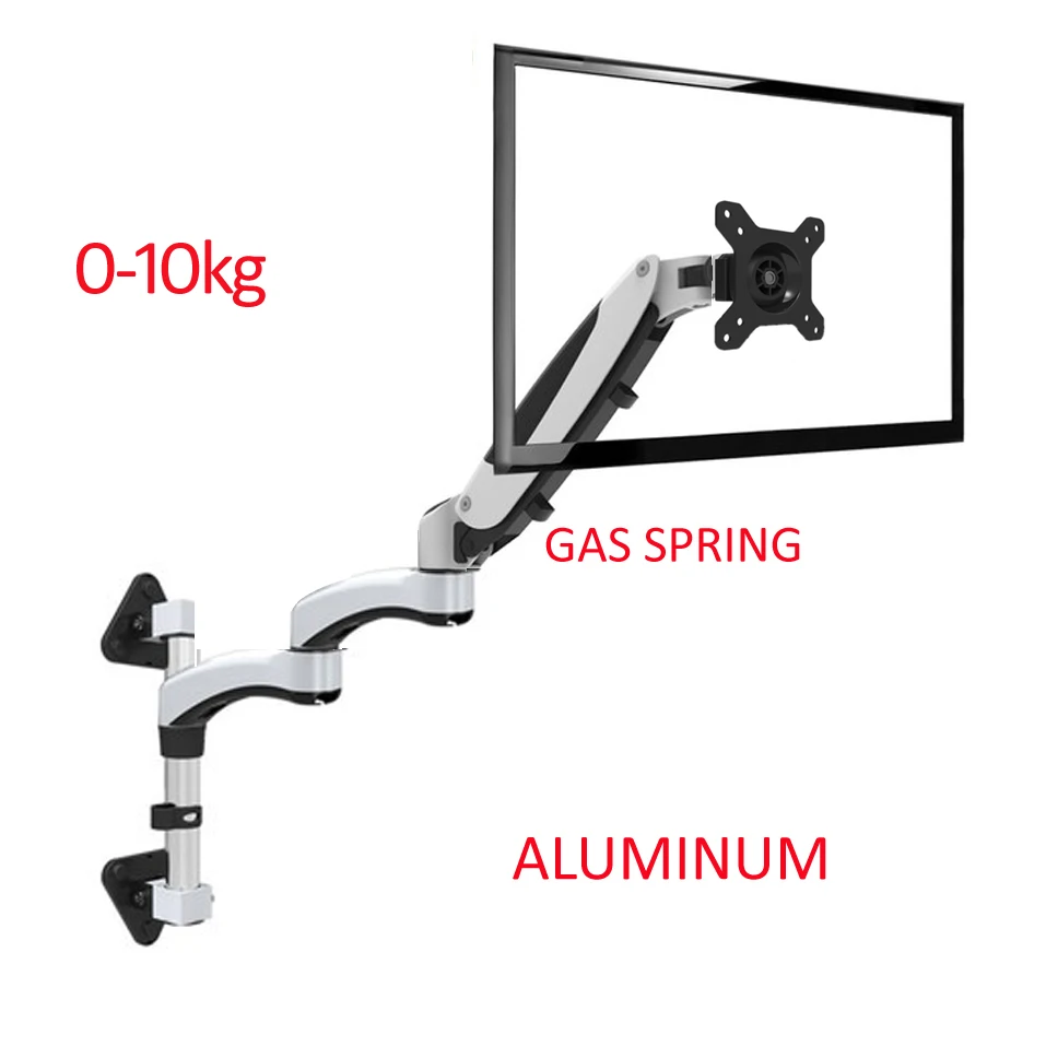 Liga de Alumínio Graus de Movimento Suporte de Montagem na Parede Completo Polegada Lcd Led tv Monitor Suporte Rack Dl-fe120w-l 360 15-27