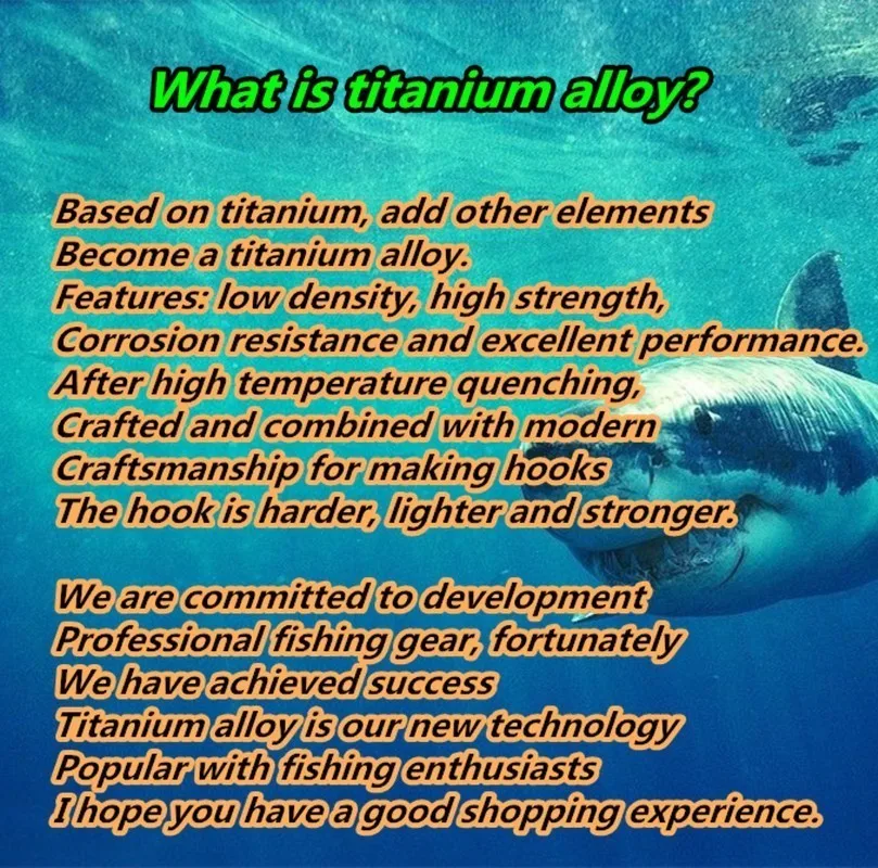 100 шт. рыболовные крючки из японского титанового сплава | Спорт и развлечения